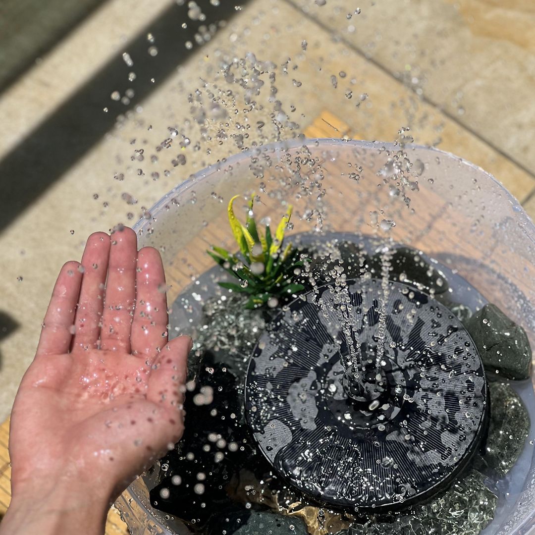 النافورة المُضيئة على الطاقة الشمسية - 42