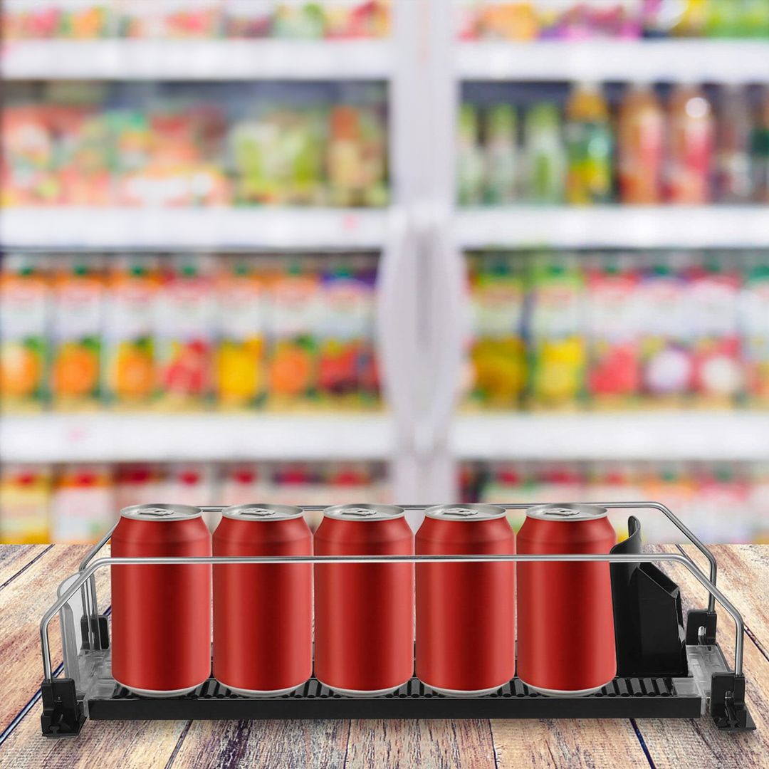 رف السحب التلقائي للعلب المعدنية - 15