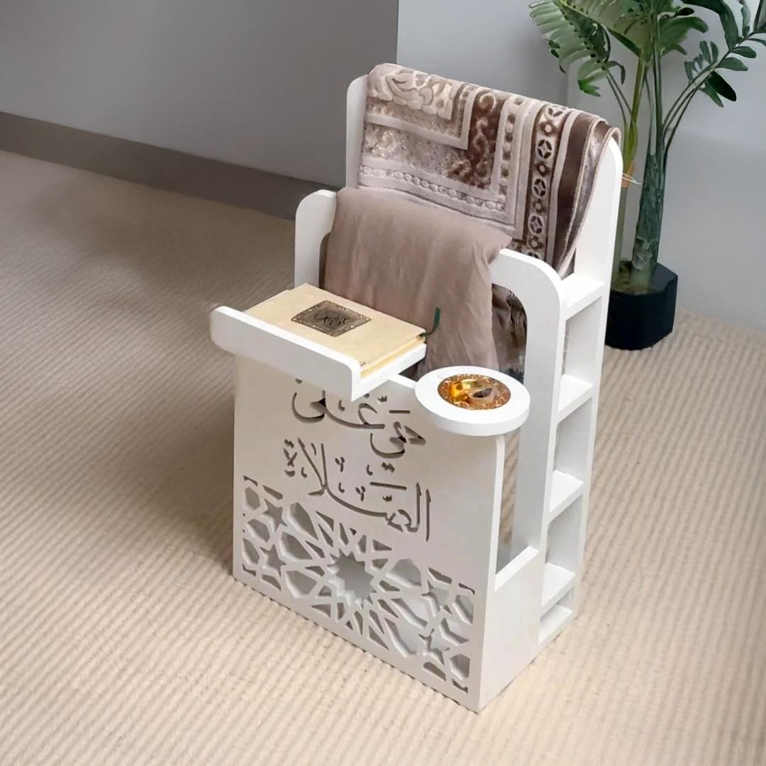 Wooden Prayer Stand with Incense Burner product thumbnail 5