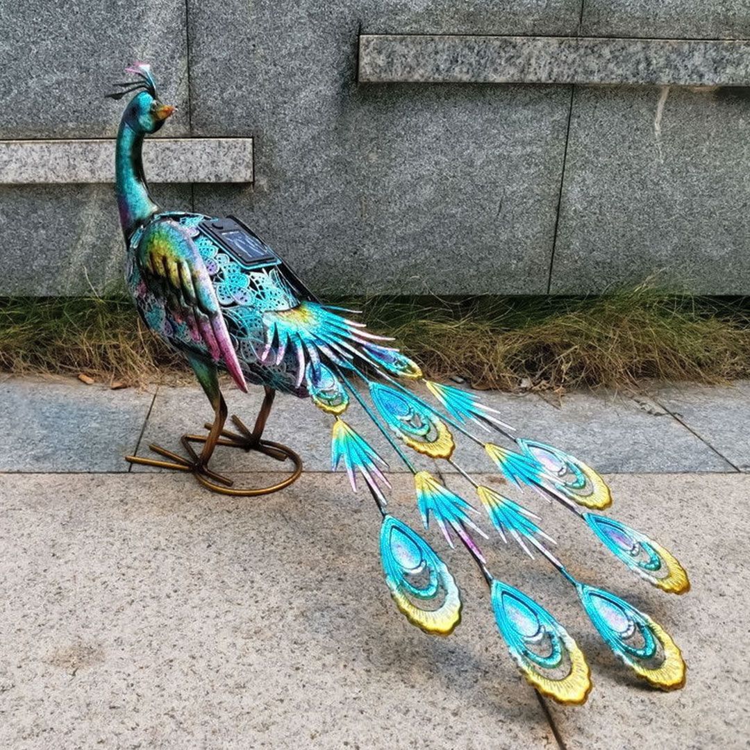 Peacock Statues with Solar Lights product thumbnail 11