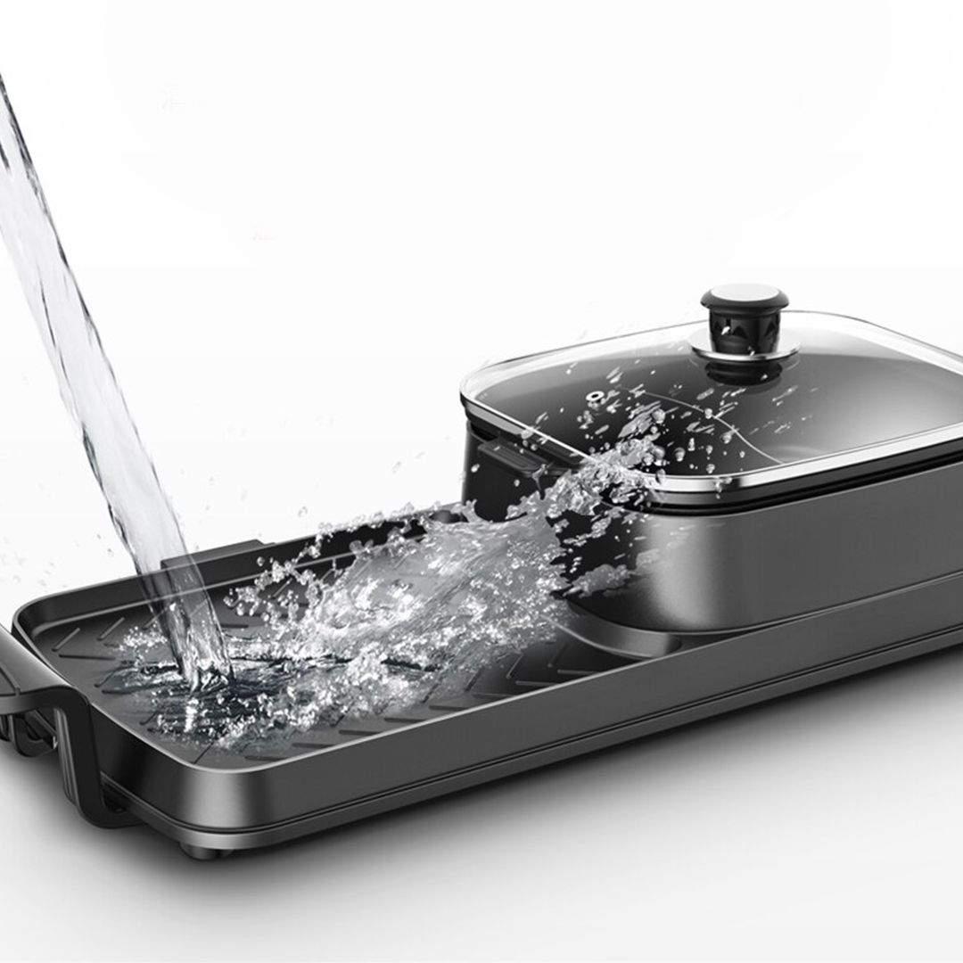 Double Electric Grill with Pot product thumbnail 10