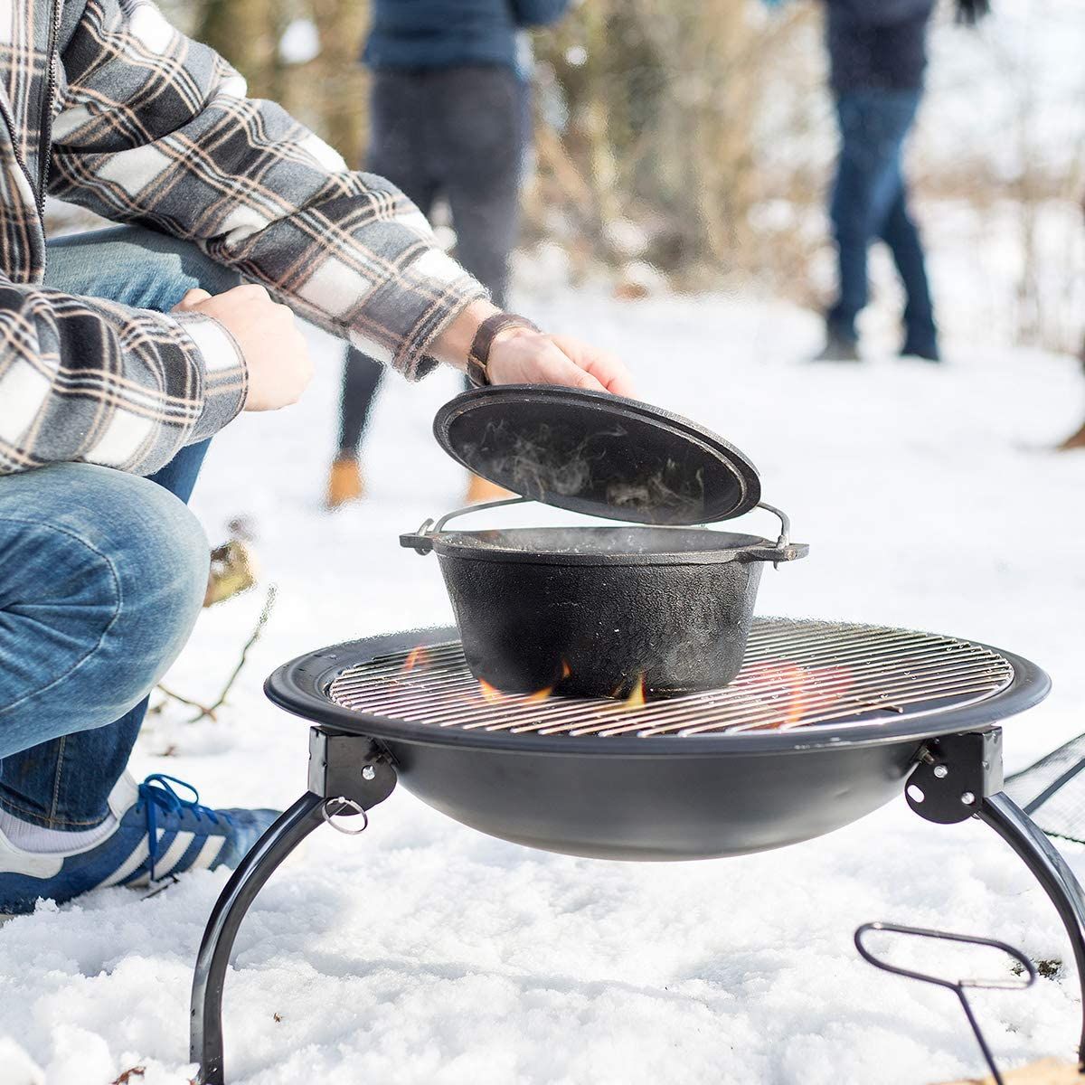 BBQ Firepit With Folding Legs product thumbnail 5