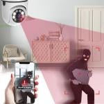 كاميرا مراقبة لاسلكية على شكل لمبة - 9