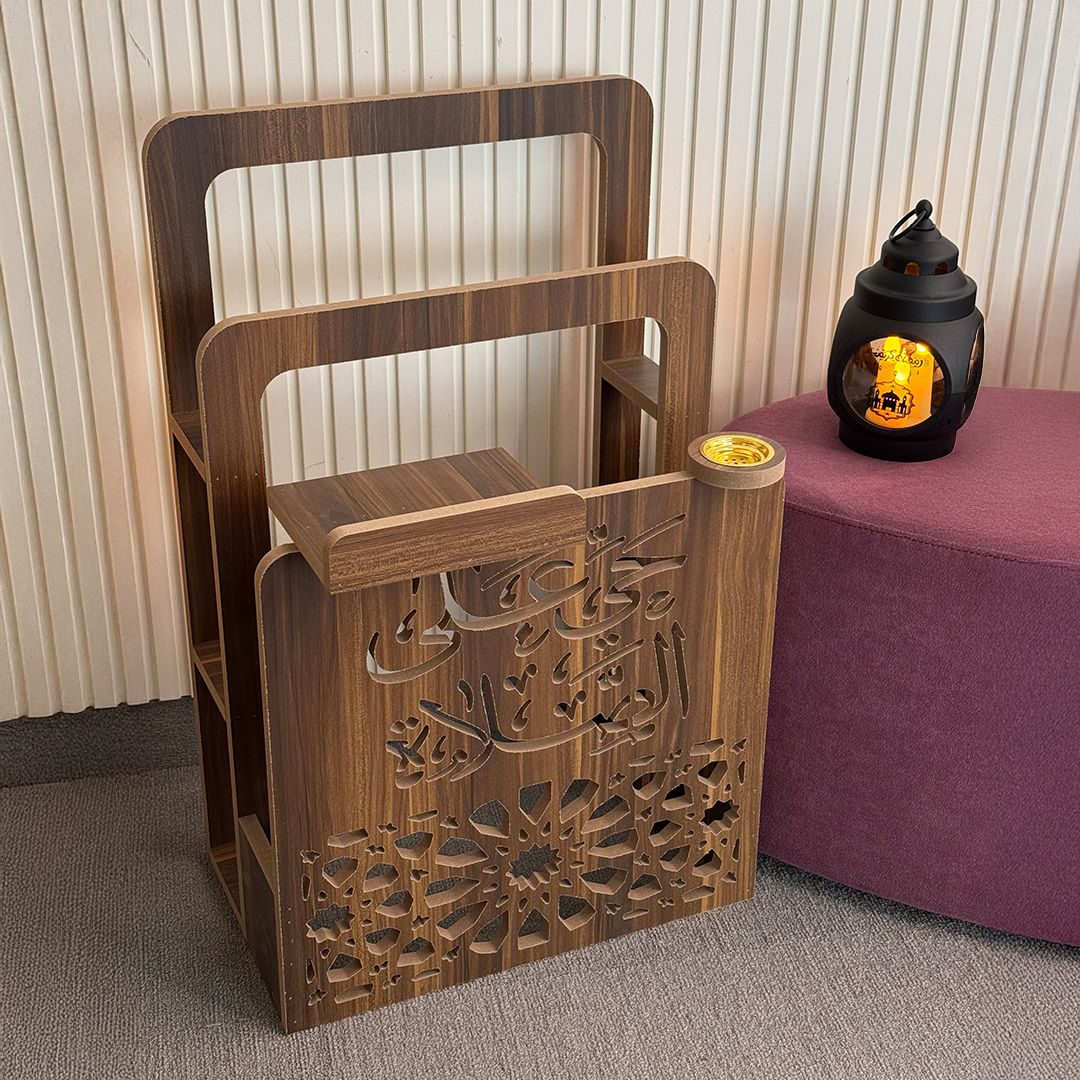 Wooden Prayer Stand with Incense Burner product thumbnail 8