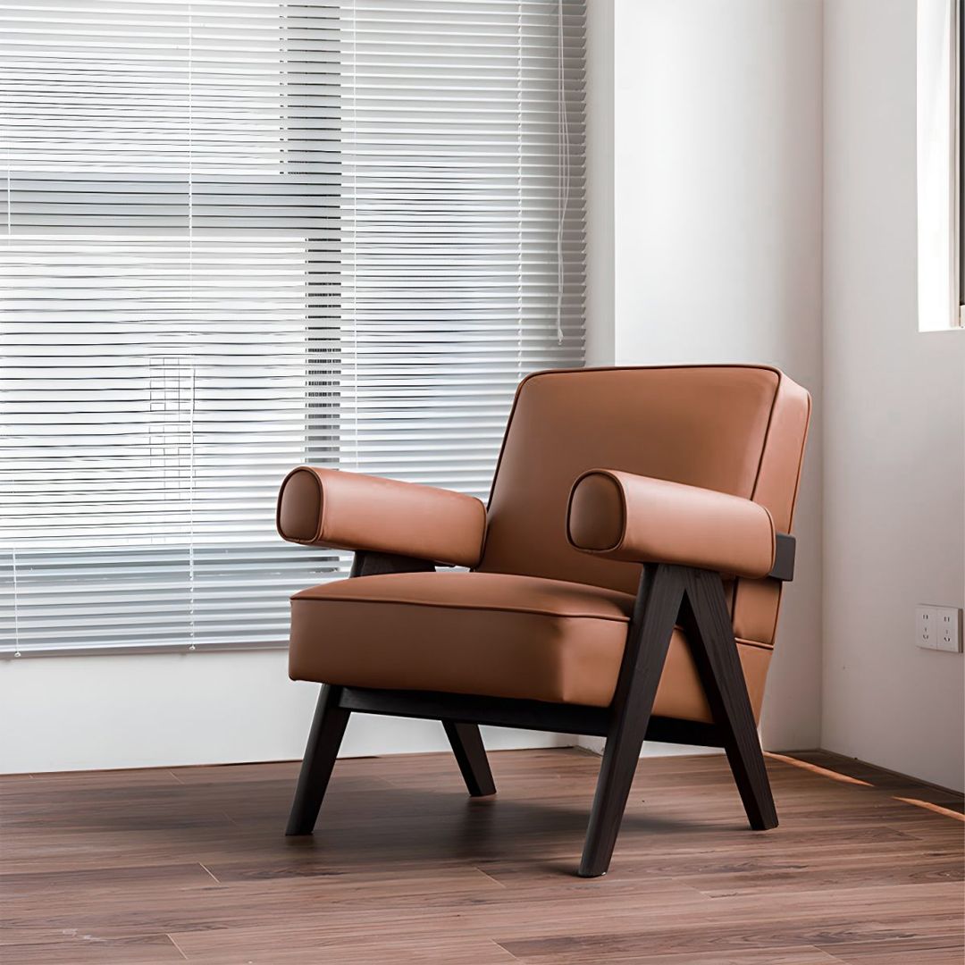 Luxury Leather Chair with a Classic Touch product thumbnail 4