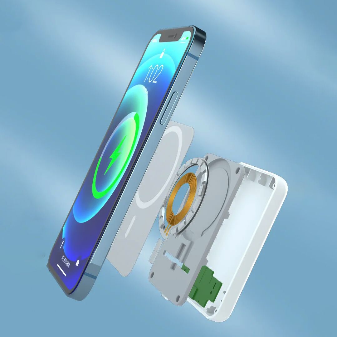 شاحن لاسلكي سريع مغناطيسي - 3000 مللي أمبير - 12