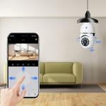 كاميرا مراقبة لاسلكية على شكل لمبة - 3