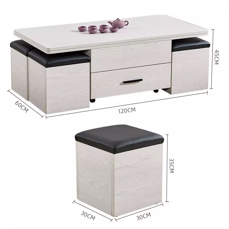 Hydraulic Center Table with Four Seats product thumbnail 15