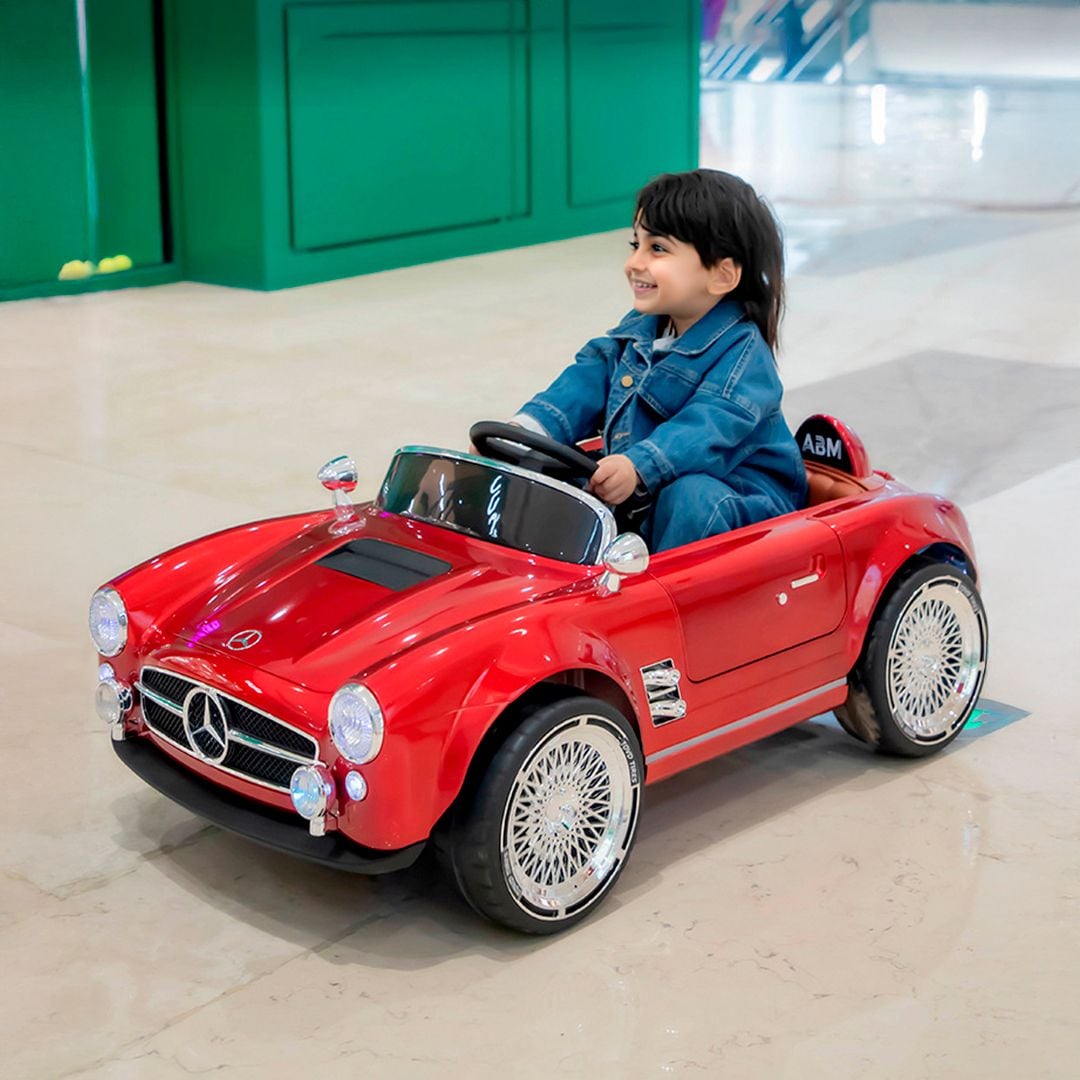سيارة مرسيدس بنز 300SL الكلاسيكية للأطفال - 12