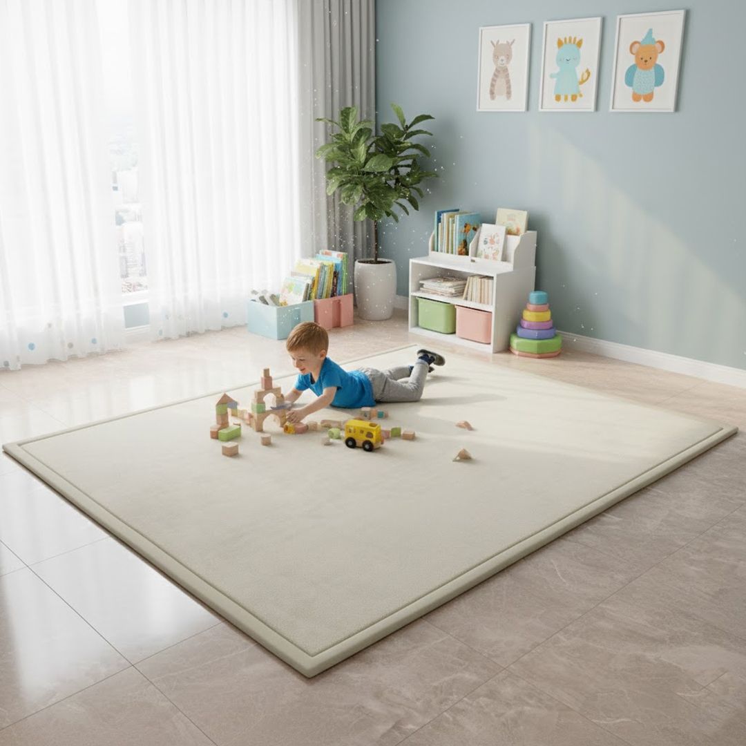 سجادة أرضية سميكة دافئة - 1