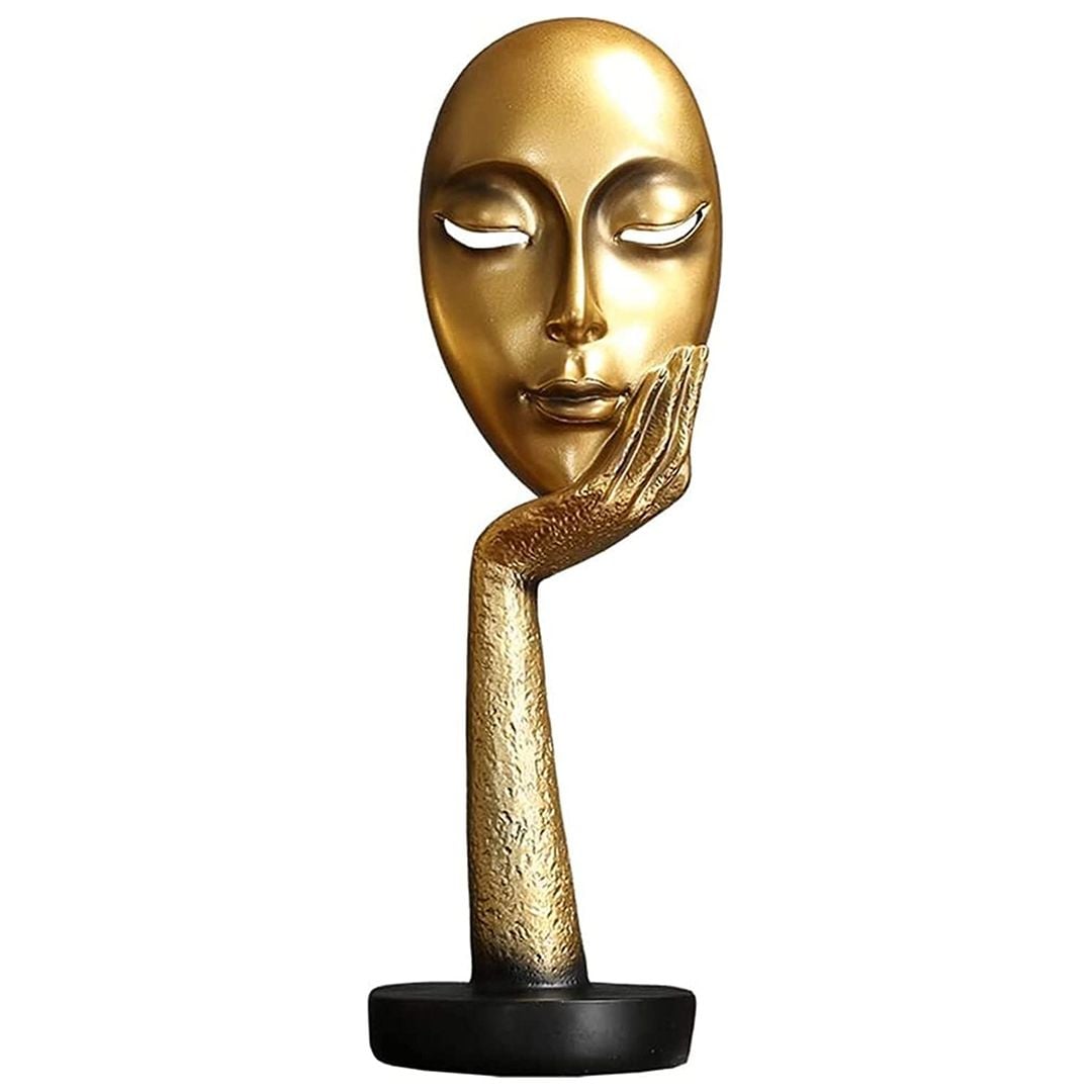 مجسم المفكر الذهبي - 6