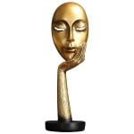 مجسم المفكر الذهبي - 6