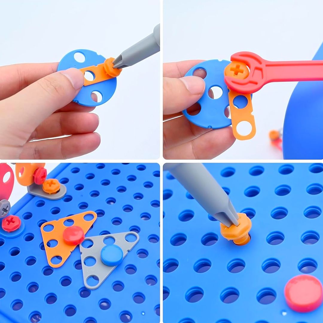 لعبة صندوق البراغي للأطفال - 9