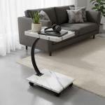 طاولة جانبية بتصميم مربع - 1