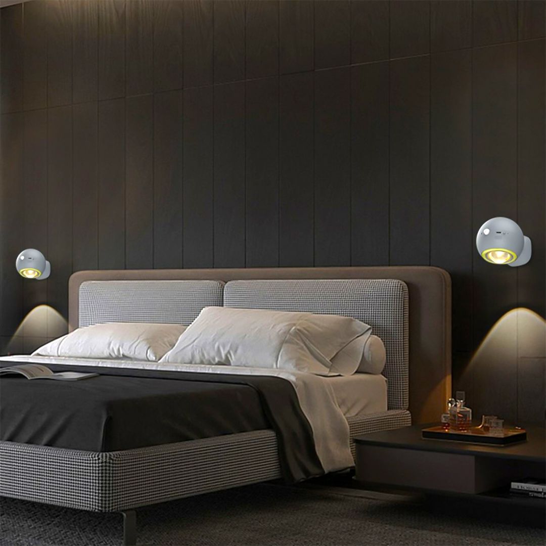 مصباح جداري LED بحساس و ريموت - 16