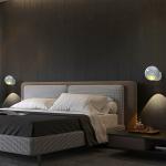 مصباح جداري LED بحساس و ريموت - 16