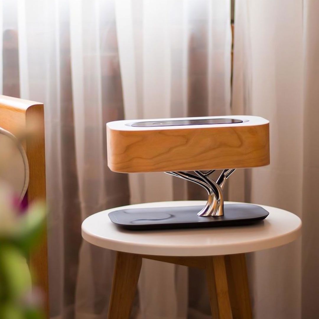 Bedside Lamp with Bluetooth Speaker and Wireless Charger product thumbnail 4