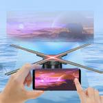 جهاز عرض هولوجرام 80 سم مع ستاند - 7