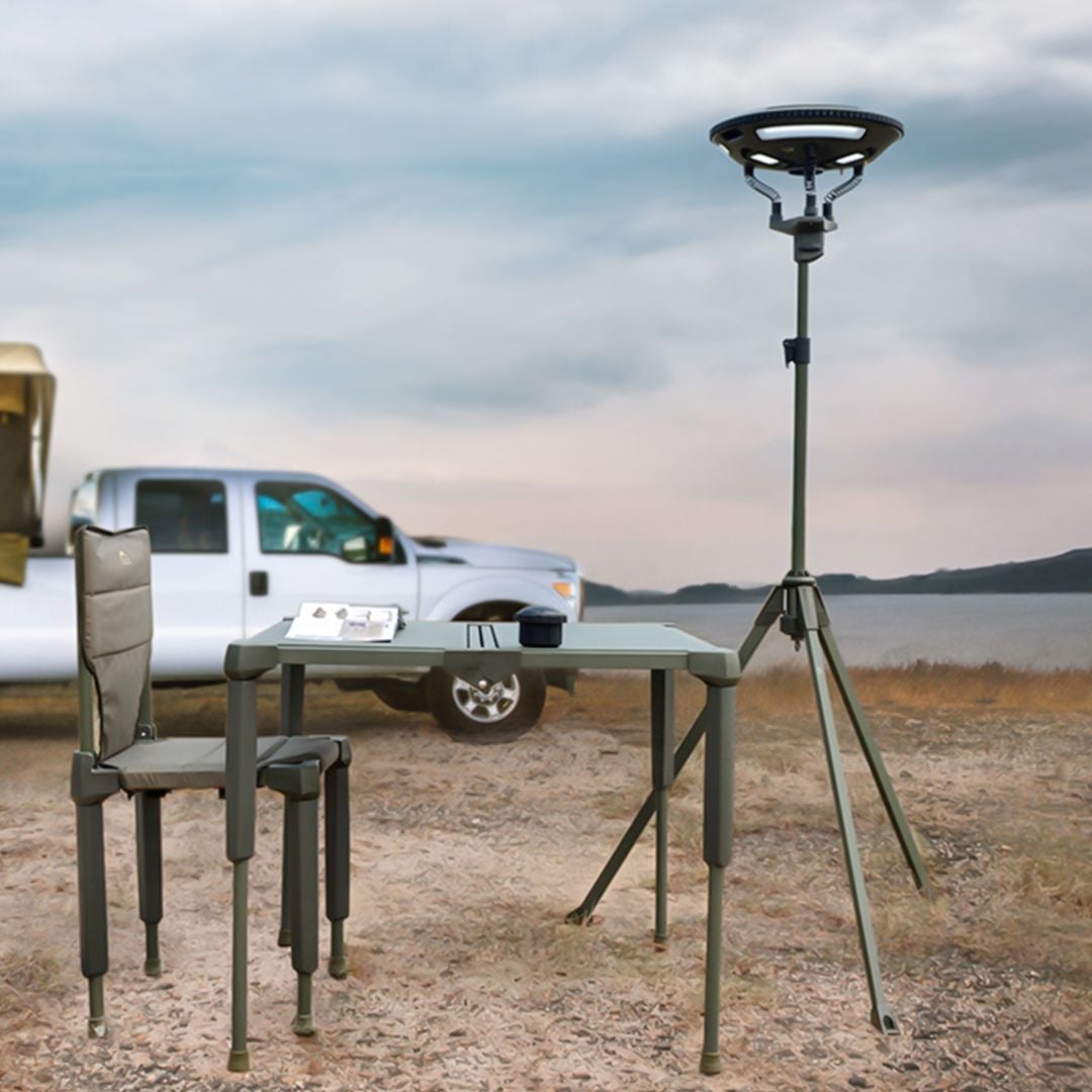 ضوء التخييم الثلاثي مع سبيكر - 35