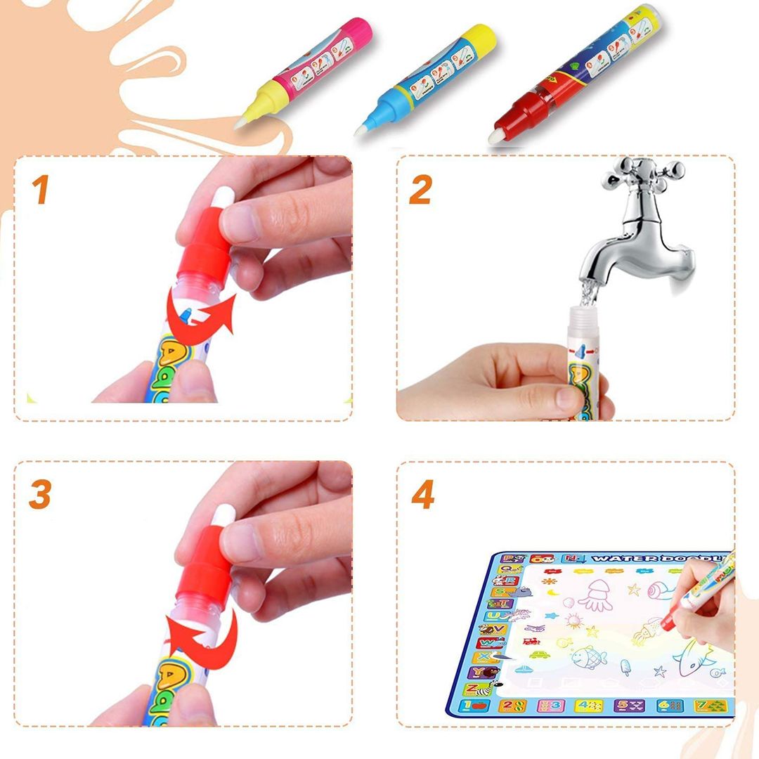 Educational watercolor painting for kids product thumbnail 6
