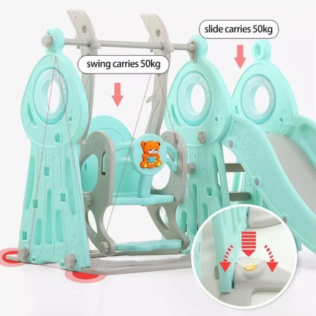 Kids-Swing-with-Slide-and-Basket-M4 product thumbnail 8