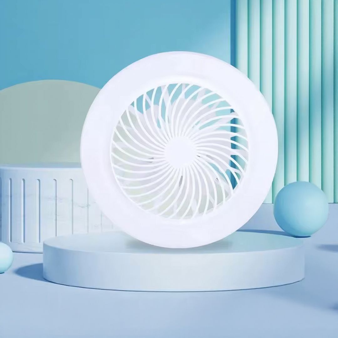 Fan with LED Light and Remote Control - 12