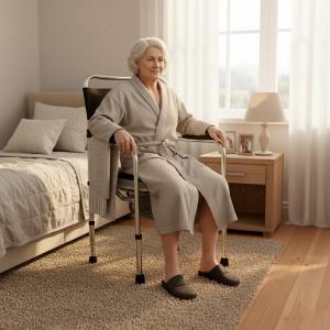 كرسي حمام طبي متنقل - 2