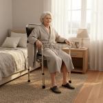 كرسي حمام طبي متنقل - 1