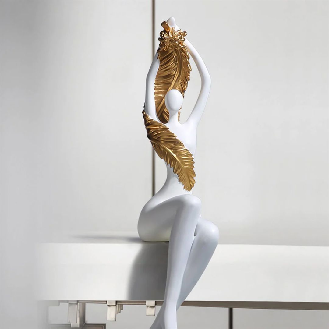 Abstract Dancing Figurines With Feather product thumbnail 13