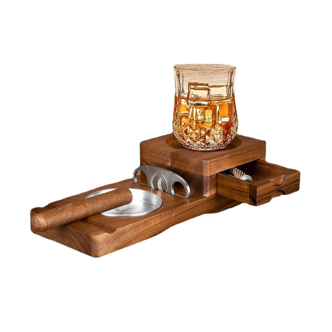 Wooden Ashtray with Cup Coaster product thumbnail 7