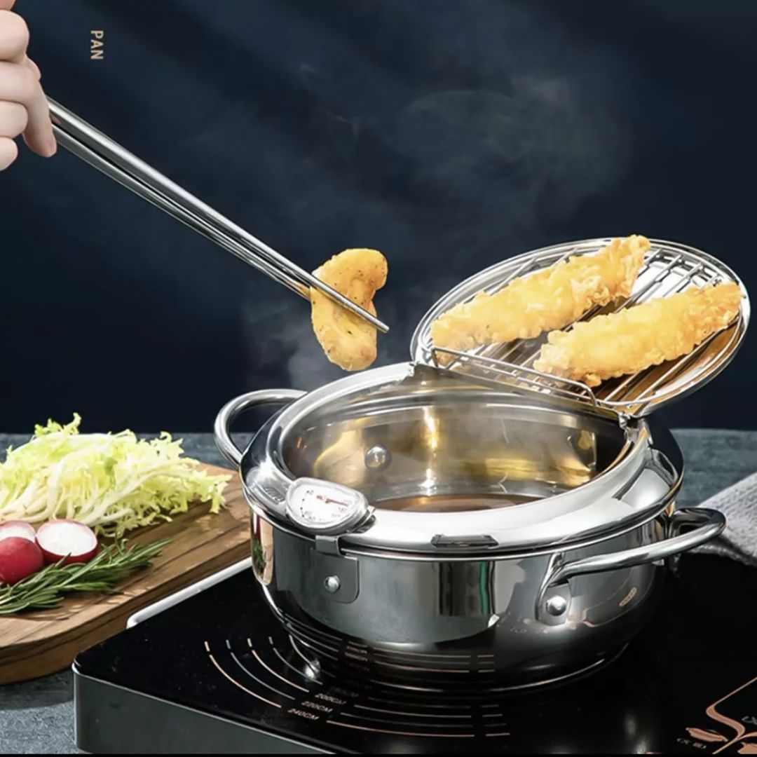Stainless Steel Deep Frying Pot product thumbnail 4