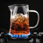 طقم إبريق الشاي الزجاجي بلمسة ذهبية - 5