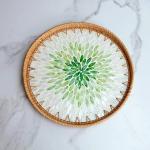 صواني دائرية من الخيزران - 8