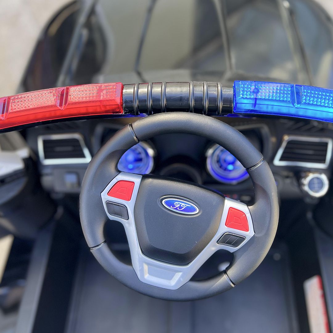 سيارة شرطة كهربائية 12 فولت للأطفال - 11