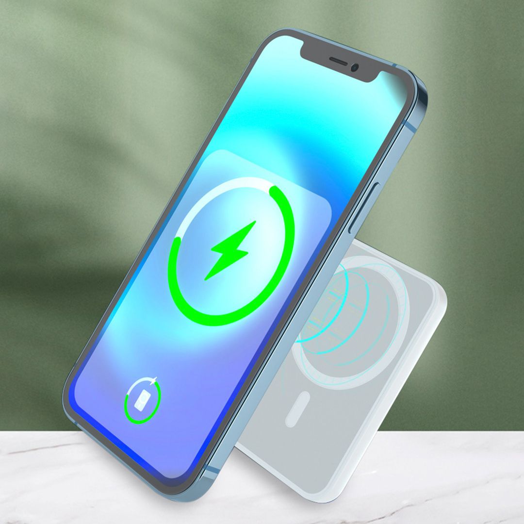 شاحن لاسلكي سريع مغناطيسي - 3000 مللي أمبير - 5