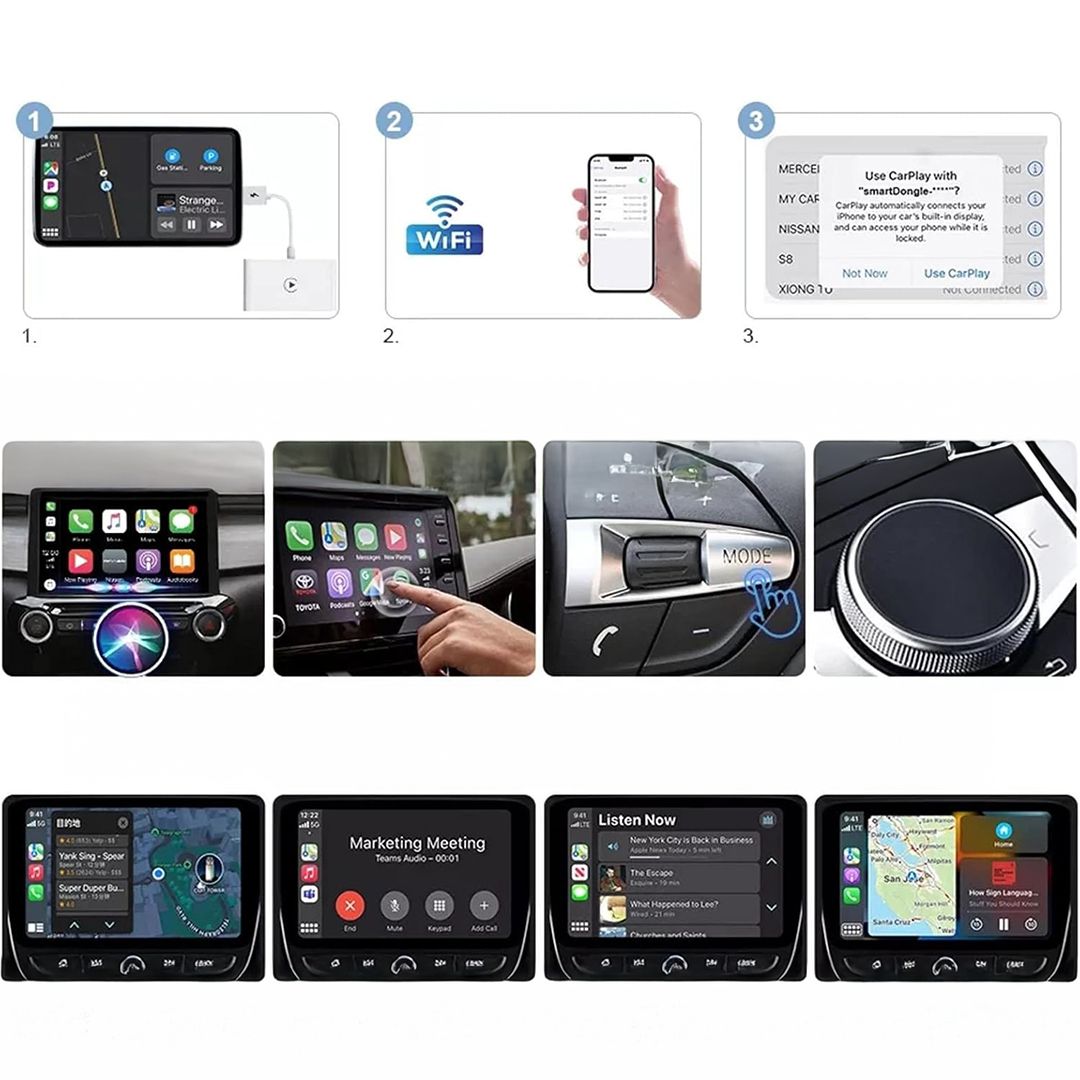 محول carplay لاسلكي - 9
