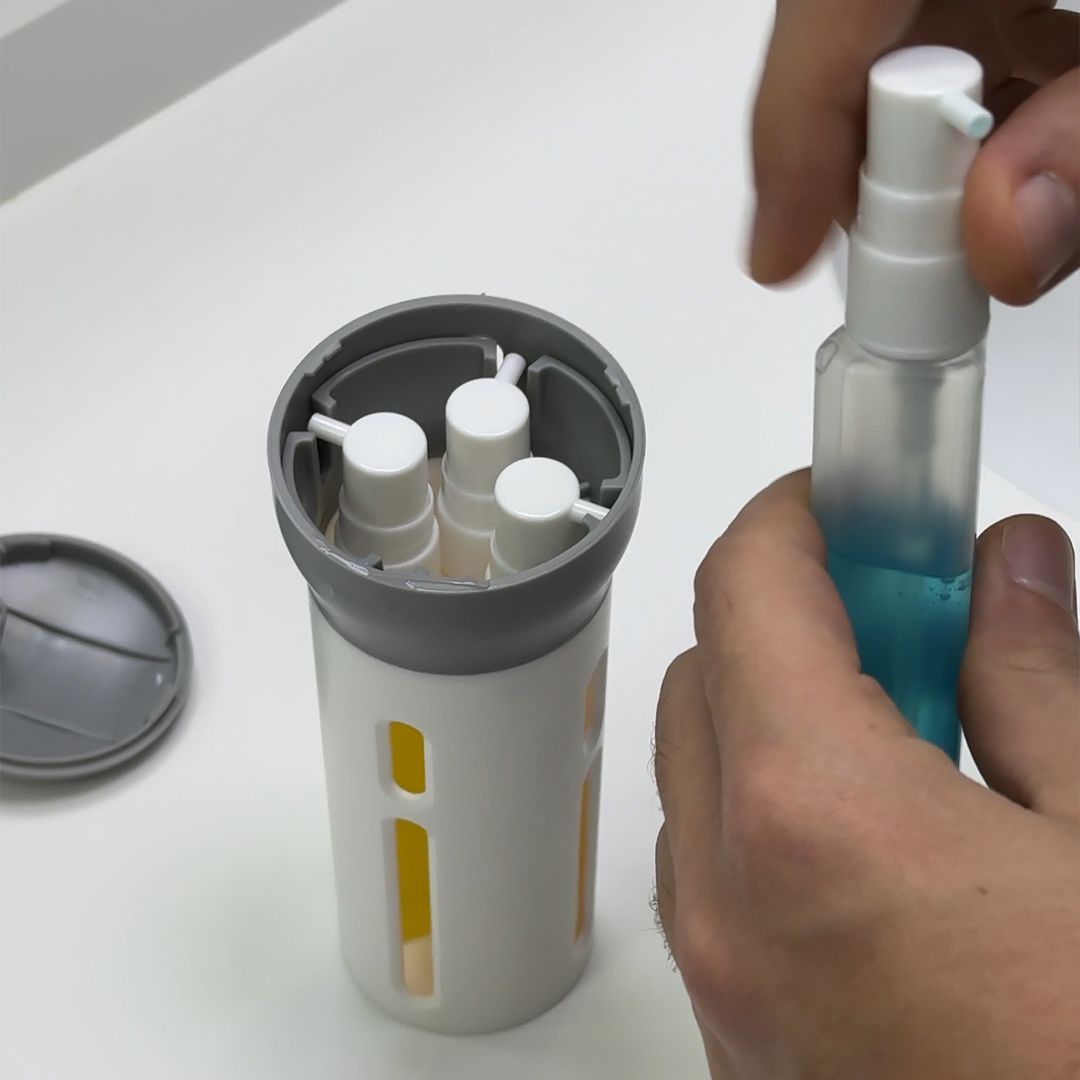 4 in 1 Shampoo And Cosmetic Dispenser product thumbnail 12