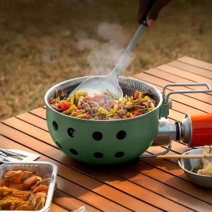 مقلاة الغاز المحمولة للتخييم