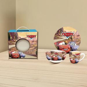 أدوات طعام للأطفال بتصميم CARS - 2