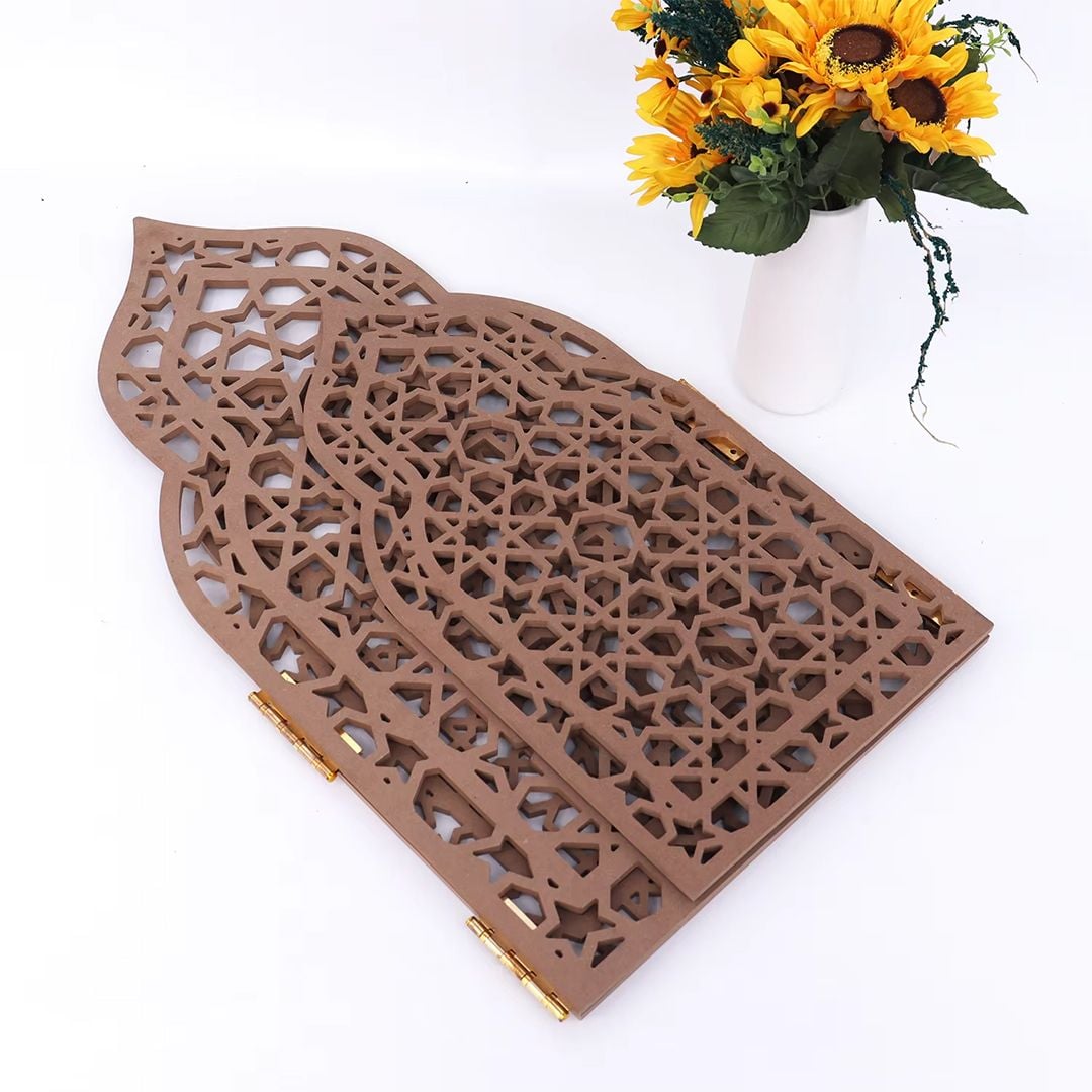 ديكور خشبي بزخرفة إسلامية - 7