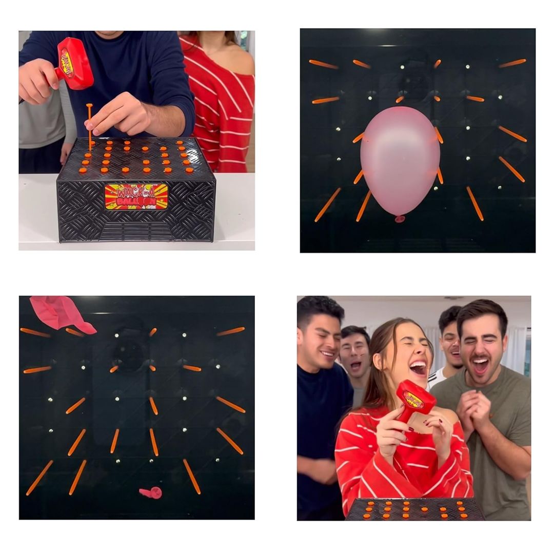 لعبة صندوق البالونات مع مطرقة - 7