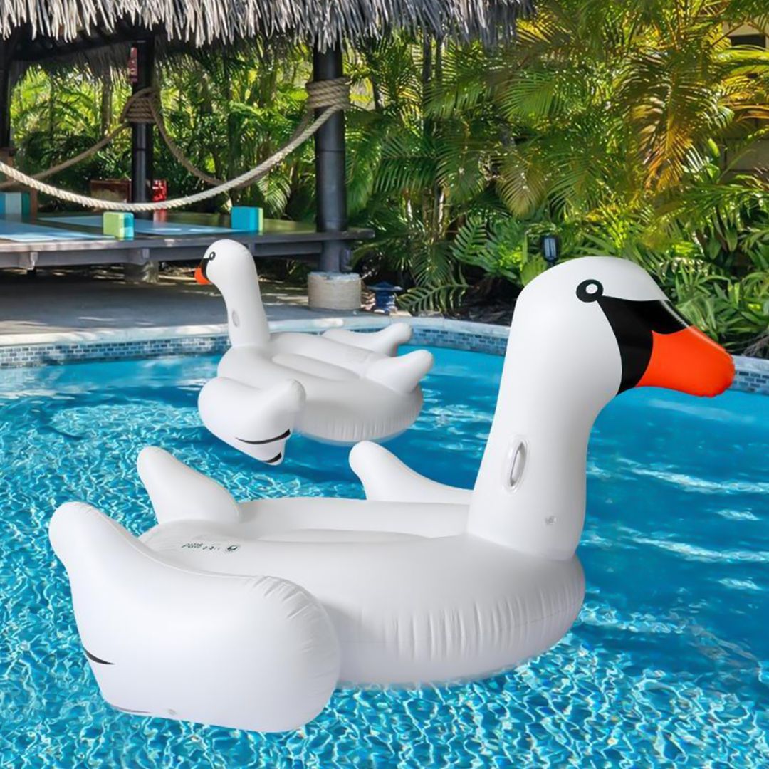 Swan Floating Pool Swimming Ring product thumbnail 19