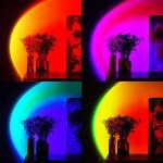 Smart Bluetooth Sunset Projection Lamp - 4