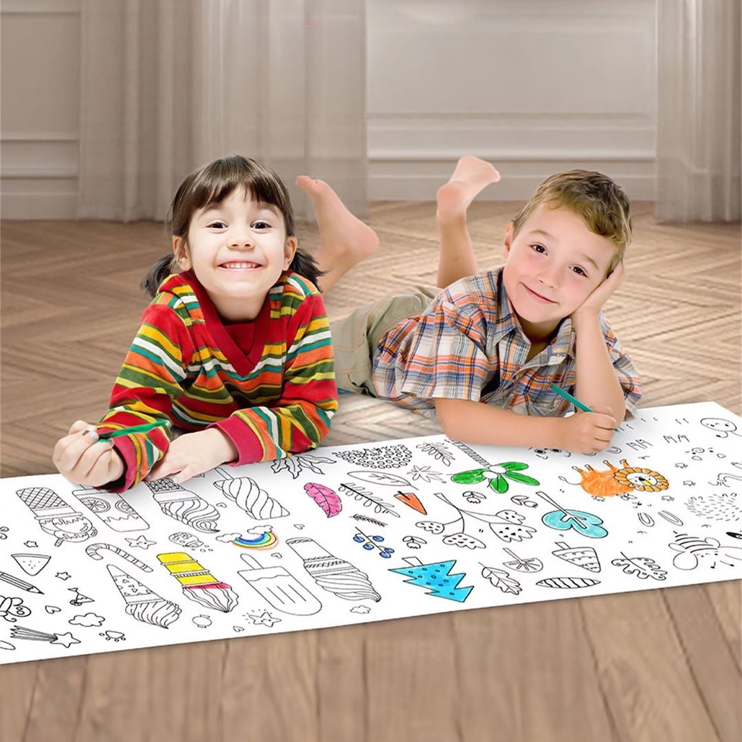 Paper Coloring Roll For Kids product thumbnail 2