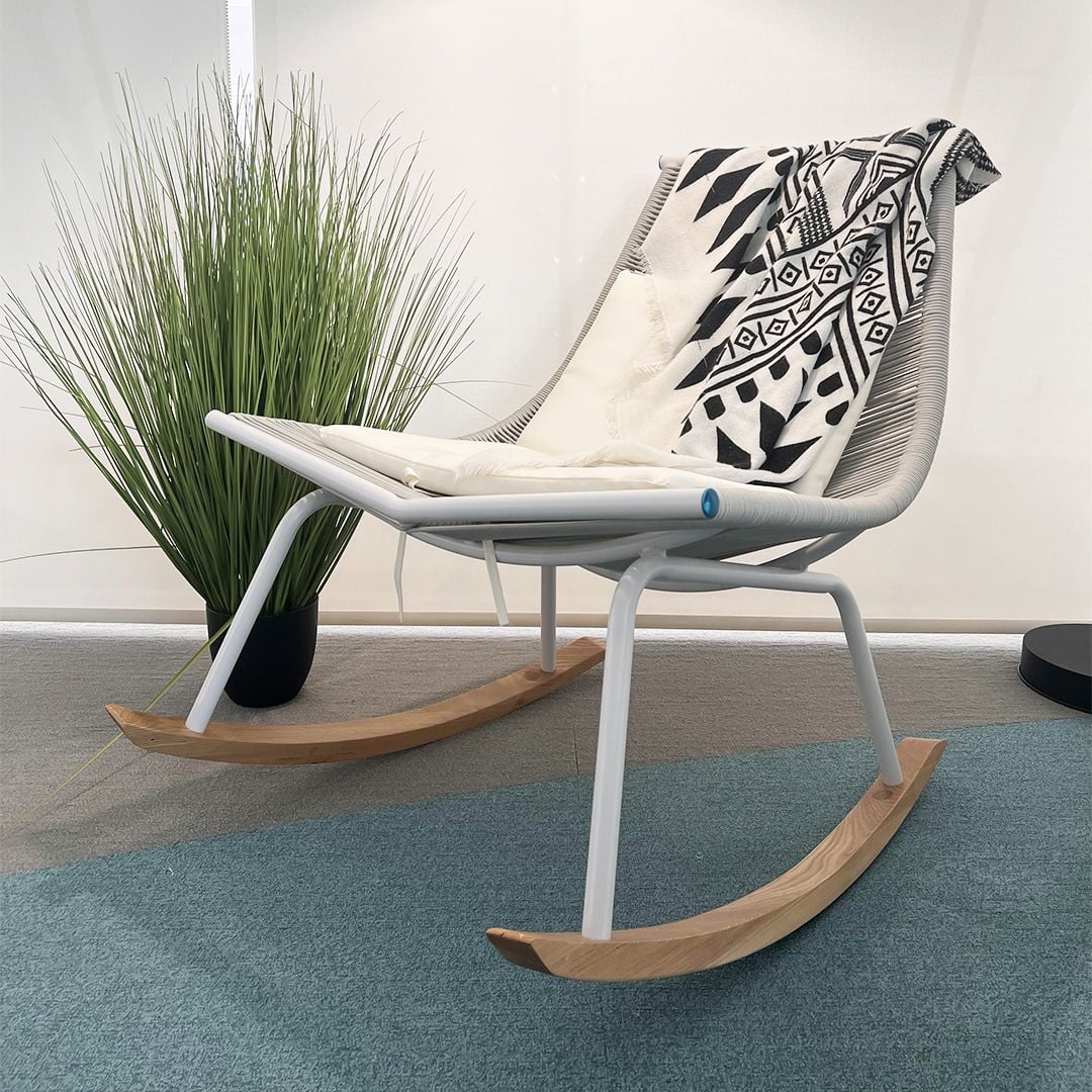 Linen Rope Rocking Chair product thumbnail 5