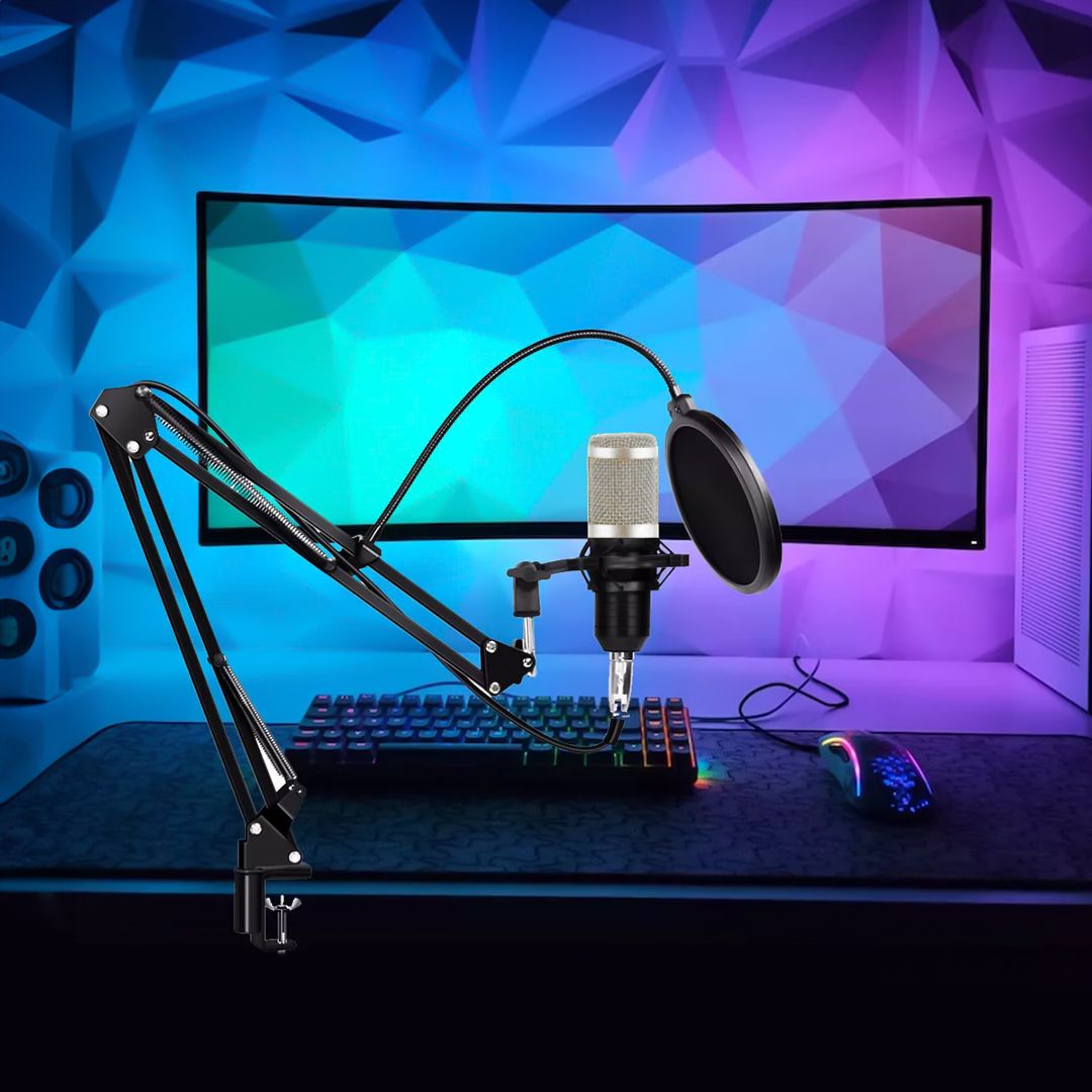 طقم ومجموعة ميكروفون لاسلكي - 4