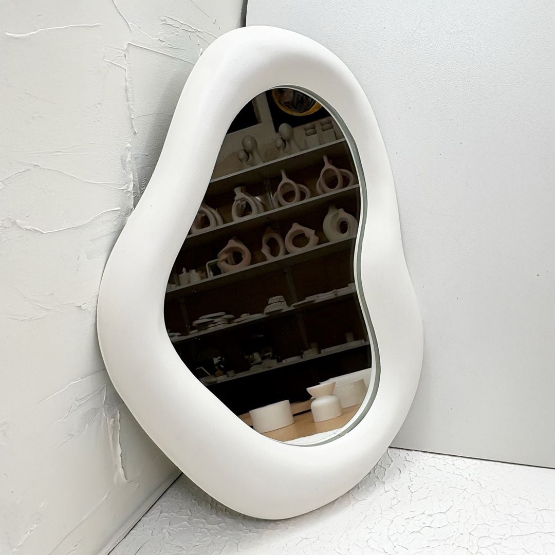 مراة محمولة بتصميم مموج - 13