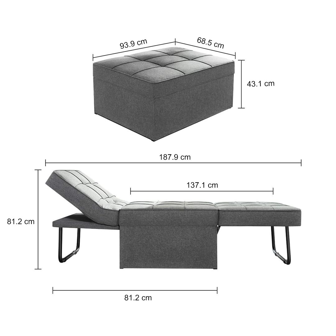 Modern Single Seater Bed And Sofa product thumbnail 16