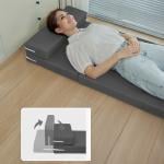 مرتبة نوم قابلة للطي مع وسادة مدمجة - 8