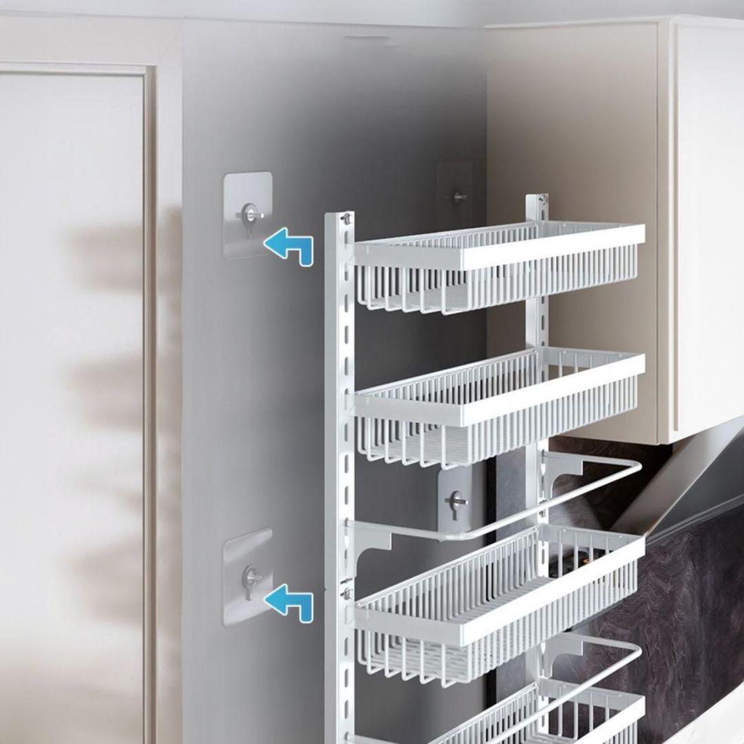 سلات تعليق لتنظيم ادوات المطبخ - 7